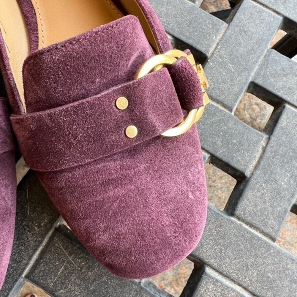 Tory Burch Suede Loafers - Picture 12 of 14
